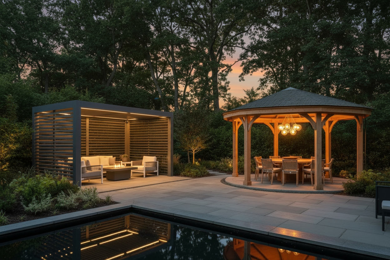 Modern Backyard Architecture - No Text